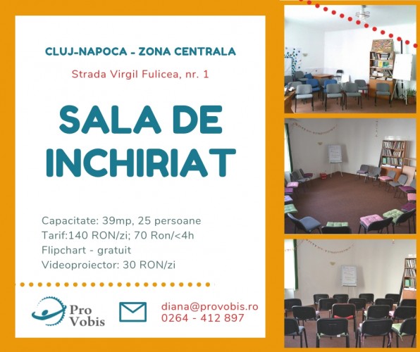 sala de inchiriat dupa 1 nov 2018