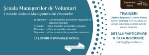 Read more about the article Școala Managerilor de Voluntari – ediția de primăvară