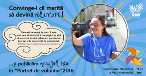 Read more about the article Provocare video de la „Portret de voluntar” 2016!