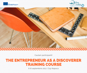 Read more about the article „The Entrepreneur as a Discoverer” Training Course