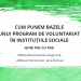 Cum punem bazele unui program de voluntariat