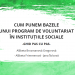Cum punem bazele unui program de voluntariat